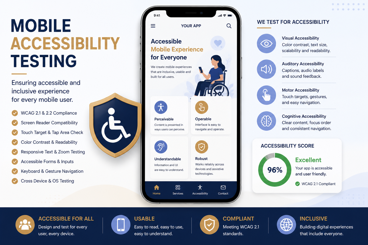 Mobile Accessibility Testing
